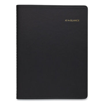 AT-A-GLANCE® Weekly Appointment Book, 11 X 8.25, Black Cover, 14-month (july To Aug): 2021 To 2022 freeshipping - TVN Wholesale